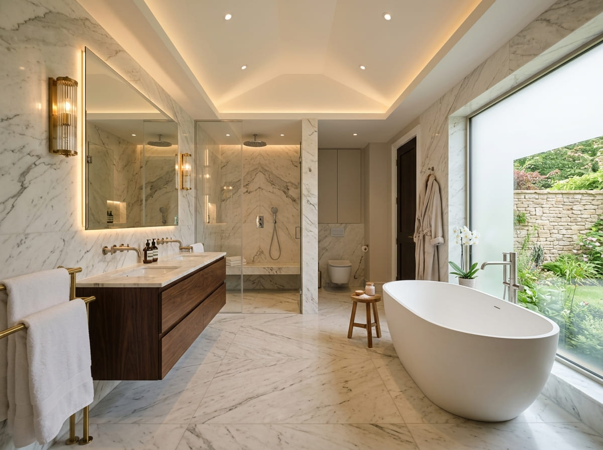Custom Bathroom Renovation in East Bernard